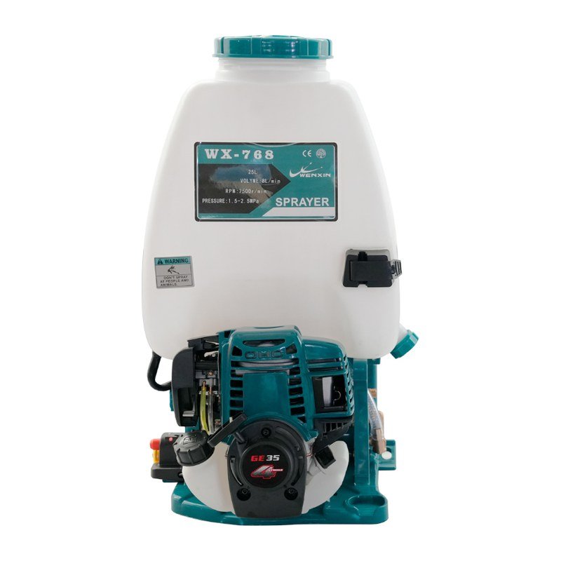 WENXIN WX-768-35 knapsack power sprayer, 25 L dual inlet version