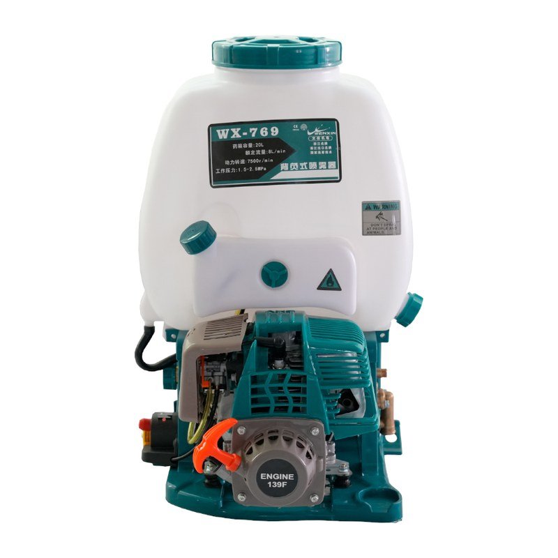 WENXIN WX-769 knapsack power sprayer with 139 engine