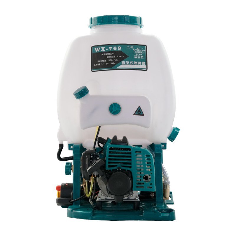WENXIN WX-769-34 knapsack power sprayer, dual inlet version