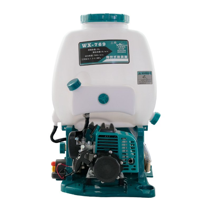 WENXIN WX-769-34 knapsack power sprayer, dual inlet float version