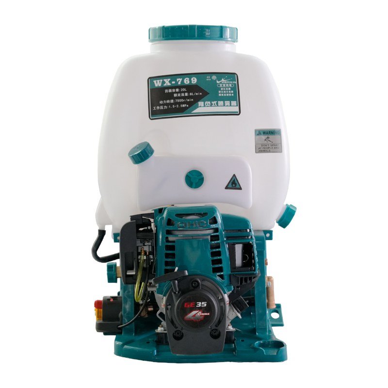 WENXIN WX-769 knapsack power sprayer with 35 engine