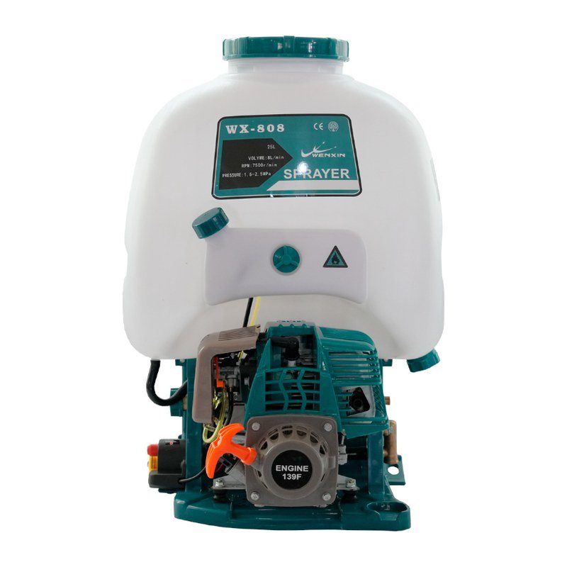 WENXIN WX-808 knapsack power sprayer with 139 engine