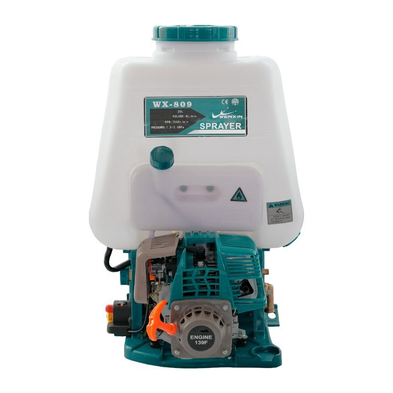 WENXIN WX-809 knapsack power sprayer with 139 engine