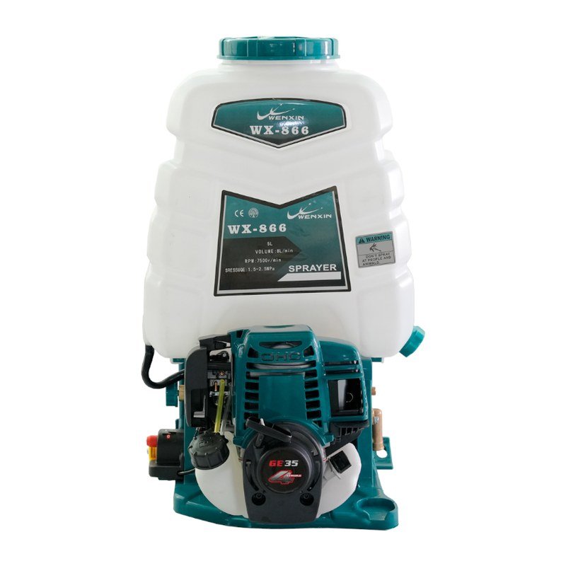 WENXIN WX-866 knapsack power sprayer with 35 engine